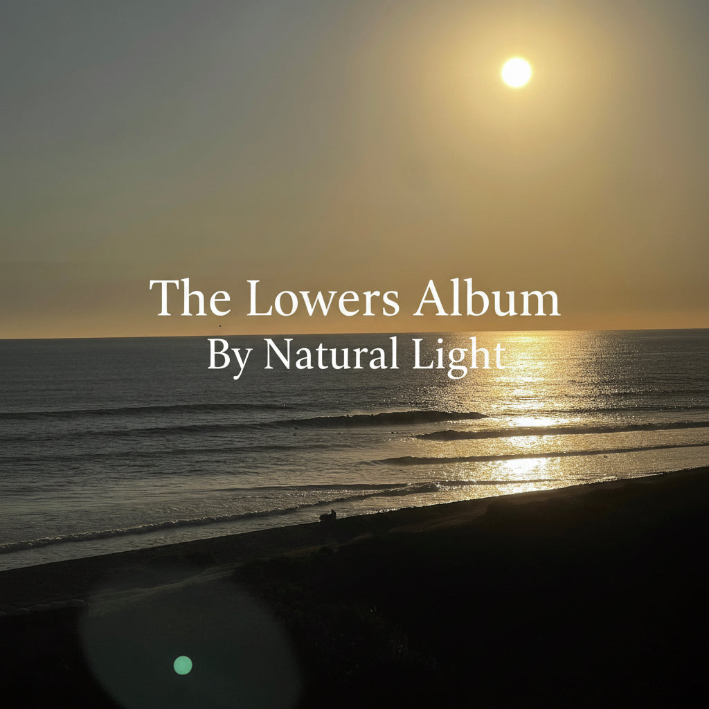 Golden sunset over the ocean at Lowers - Trestles surf break
