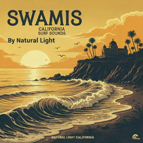 Swamis album cover - Encinitas cliffside reef break